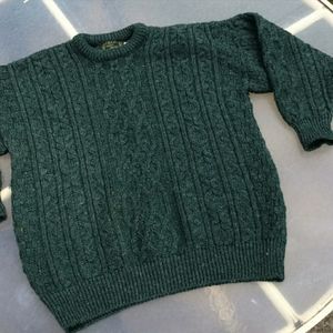 Men’s CALLAN made in Ireland wool sweater XL